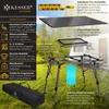 KESSER® Campingtisch faltbar Klapptisch mit Aluminiumrahmen Produktbild-Vorschau 2
