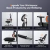 A collage of six images showcasing the features of an ergonomic office chair. Náhľad obrázku produktu
