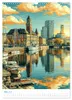 Schweden - Old School Poster Style (Wandkalender 2027 DIN Produktbild-Vorschau 13