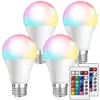 4 Stück 5W E27 LED Glühbirne 16 Farben Dimmbar RGBW Birne Produktbild-Vorschau 1