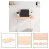 The Living Store Tischplatte 60x40x2 cm Massivholz Eiche Produktbild-Vorschau 1