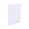 A clear product shot of a transparent card holder on a white background. Voir les images du produit