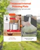 Manuelle Obstweinpresse 3L - Edelstahl Apfelpresse für Produktbild-Vorschau 2