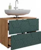 Meuble sous lavabo Vicco Irma Vert 80x58.6cm avec 2 Voir les images du produit 7