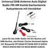 A82C DAB+ Auto Dachantenne – DAB / AM / FM Antenne mit Produktbild-Vorschau 2