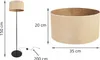 Stojací lampa s kovovým stínidlem, 35 cm Náhled obrázku produktu 9