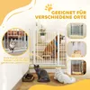 Barrière de sécurité pour chien PawHut, 76-104 cm, barrière Voir les images du produit 8