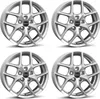 4 Borbet Felgen Y 7.0x16 ET38 5x100 SIL für Skoda Fabia Produktbild-Vorschau 1