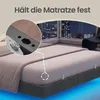 VASAGLE Bettrahmen 180 x 200 cm, mit LED-Beleuchtung, Produktbild-Vorschau 4