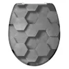 SCHÜTTE WC sedátko GREY HEXAGONS, WC sedátko z duroplastu s Náhľad obrázku produktu 10