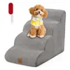 COSTWAY Escalier pour chien 4 marches, marches Voir les images du produit 1