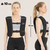 SPORTNOW Gewichtsweste 10 KG, trainingsweste met Productafbeelding-voorbeeld 3