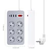 INF EU Standard Steckdosenleiste mit USB und Typ-C Produktbild-Vorschau 5