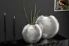 Elegantes Vasen 2er Set ORIENTAL 44cm silber im Grid Produktbild-Vorschau 4