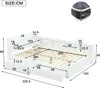 okwish Schlafsofa 140x200 Kinderbett ohne Matratze mit Produktbild-Vorschau 7