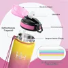 Nerezová fľaša na pitie, 500 ml, fľaša na pitie so slamkou, Náhľad obrázku produktu 3