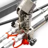 Bituxx 2 Auffahrrampen mit hydraulischem Wagenheber Grau Produktbild-Vorschau 5