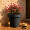 Kunststoff Pflanzkübel XXL groß - 58 cm/anthrazit - Produktbild-Vorschau 5
