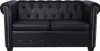 vidaXL Chesterfield-Sofas 2-Sitzer und 3-Sitzer Kunstleder Produktbild-Vorschau 5