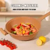 Wok con coperchio e inserto per la cottura a vapore, wok Anteprima dell’immagine prodotto 9