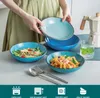 Assiettes à pâtes Navia Oceano en faïence, 4 pièces  Voir les images du produit 3