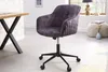 Bürostuhl EUPHORIA 47-56cm Samt dunkelgrau Produktbild-Vorschau 14