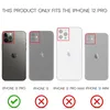 NALIA Klare Neon Handy Hülle für iPhone 12 Pro, Bunt Produktbild-Vorschau 4