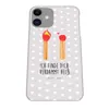 Mr. & Mrs. Panda Iphone 11 Handyhülle Streichhölzer - Grau Produktbild-Vorschau 2