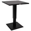 DEGAMO Stehtisch Lifttisch LAVAL 75x75cm, Aluminium Produktbild-Vorschau 1