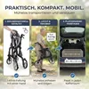 ForeverSenior 2 in 1 Rollator & Rollstuhl - mit Federung - Produktbild-Vorschau 5