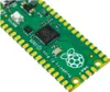 A close-up, angled view of a Raspberry Pi Pico microcontroller board against a white background. Produktbild-Vorschau