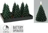 Ledkaars kerstboom 19cm donker groen | 6 stuks Produktbild-Vorschau 3