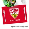 Tischset | Platzset abwaschbar -„VfB Stuttgart - Logo rot" Produktbild-Vorschau 2
