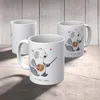 Mr. & Mrs. Panda Tasse Restaurator Herz - Weiß - Geschenk, Produktbild-Vorschau 5
