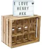 3er Set Flaschenregal geflammt Serie Henry 50x40x30cm mit Produktbild-Vorschau 5