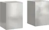 Two identical silver plant stands are shown side-by-side against a white background. Podgląd zdjęcia produktu