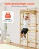 VEVOR Schwedische Leiter Wandgymnastik, 8-in-1 12-Stufen Produktbild-Vorschau 4
