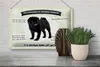 Blechschild Spruch 30x20cm Tiere Mops willkommen Zuhause Produktbild-Vorschau 4