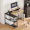 Mondeer L-Förmiger Computertisch Abnehmbare Monitorständer Produktbild-Vorschau 5