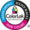 A circular logo with text and icons related to printing technology. Anteprima dell’immagine prodotto