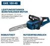 Bosch Professional GKE 18V-40 Chainsaw Anteprima dell’immagine prodotto 26