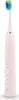 A pink electric toothbrush with a multi-colored brush head is shown against a white background. Náhled obrázku produktu