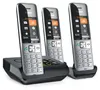 Gigaset Comfort 500A trio silber schwarz Produktbild-Vorschau 1