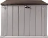 ONDIS24 Gartenbox Mülltonnenbox Storer Light XL grau-braun Produktbild-Vorschau 1
