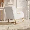 Fauteuil à Bascule Avec Accoudoirs Et Poches Latérales, Voir les images du produit 8