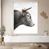 MuchoWow® Wandteppich Wandbehang Schottisches Hochlandrind Produktbild-Vorschau 6