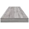 Wandregale 4 Stk. Grau Sonoma 100x10x1,5 cm Holzwerkstoff Produktbild-Vorschau 5