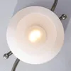 Lindby Deckenlampe Svean, 3fl, nickel/weiß, Glas, Länge Produktbild-Vorschau 7