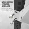 Extralink Fachboden 19 Zoll 1U 250mm für Wandschrank Produktbild-Vorschau 2