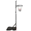 vidaXL Cavalletto da basket trasparente 216-250 cm in Anteprima dell’immagine prodotto 2